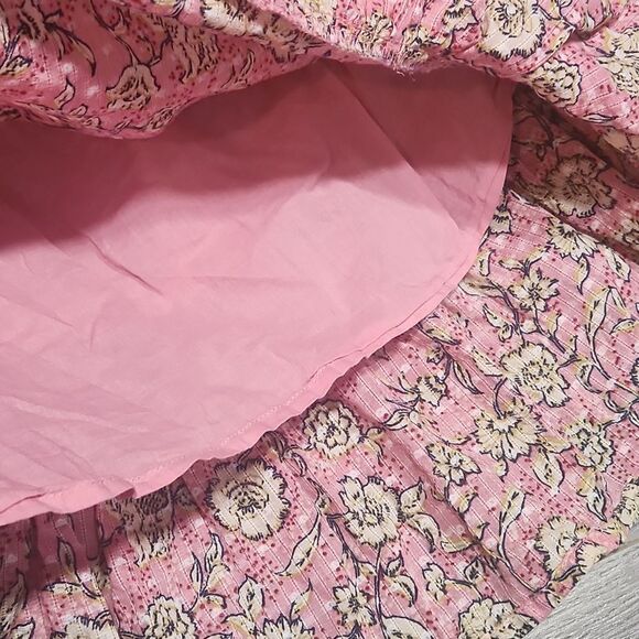 EUC Jessica Simpson Ditsy Floral Pink Dress - Picture 6 of 9